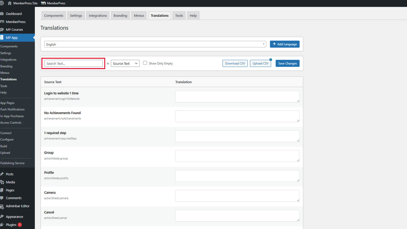 Searching for Text Strings