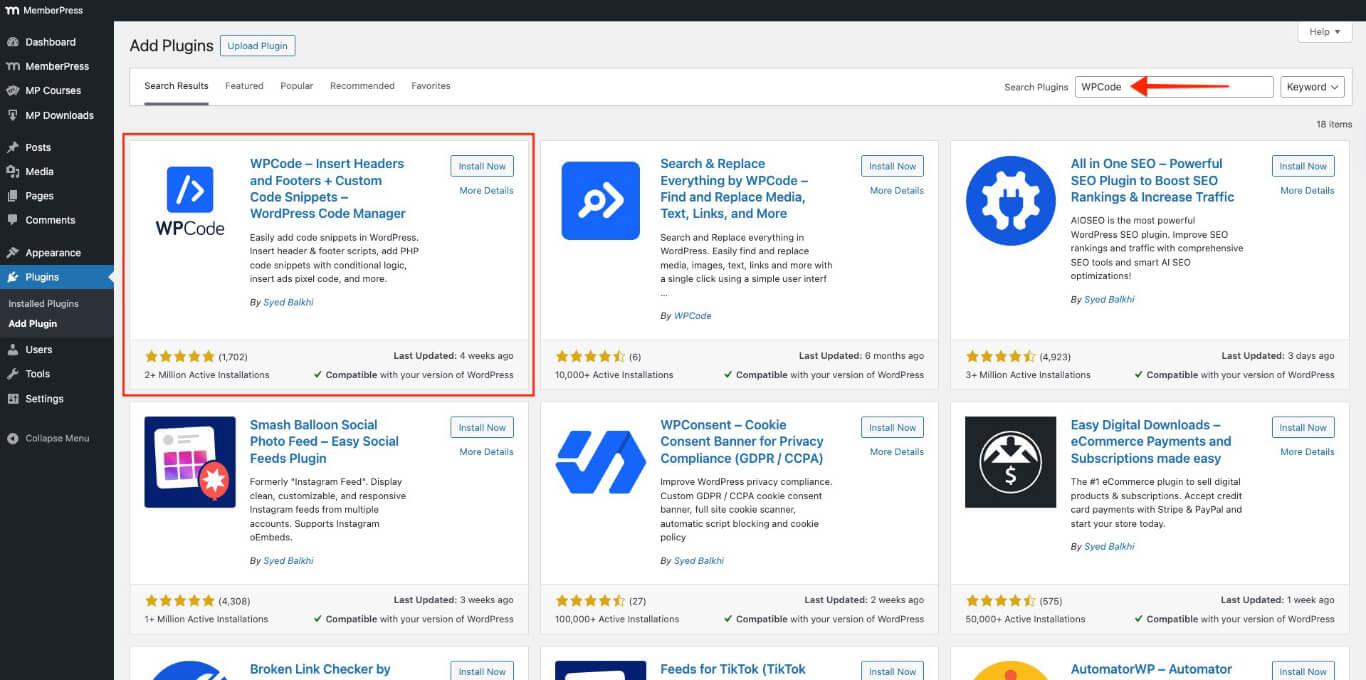 mepr-1-12-10-search-for-wpcode | MemberPress search for wpcode