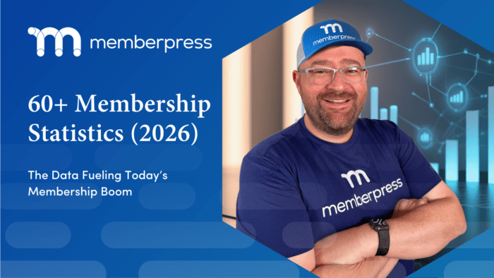 membership site statistics feature image