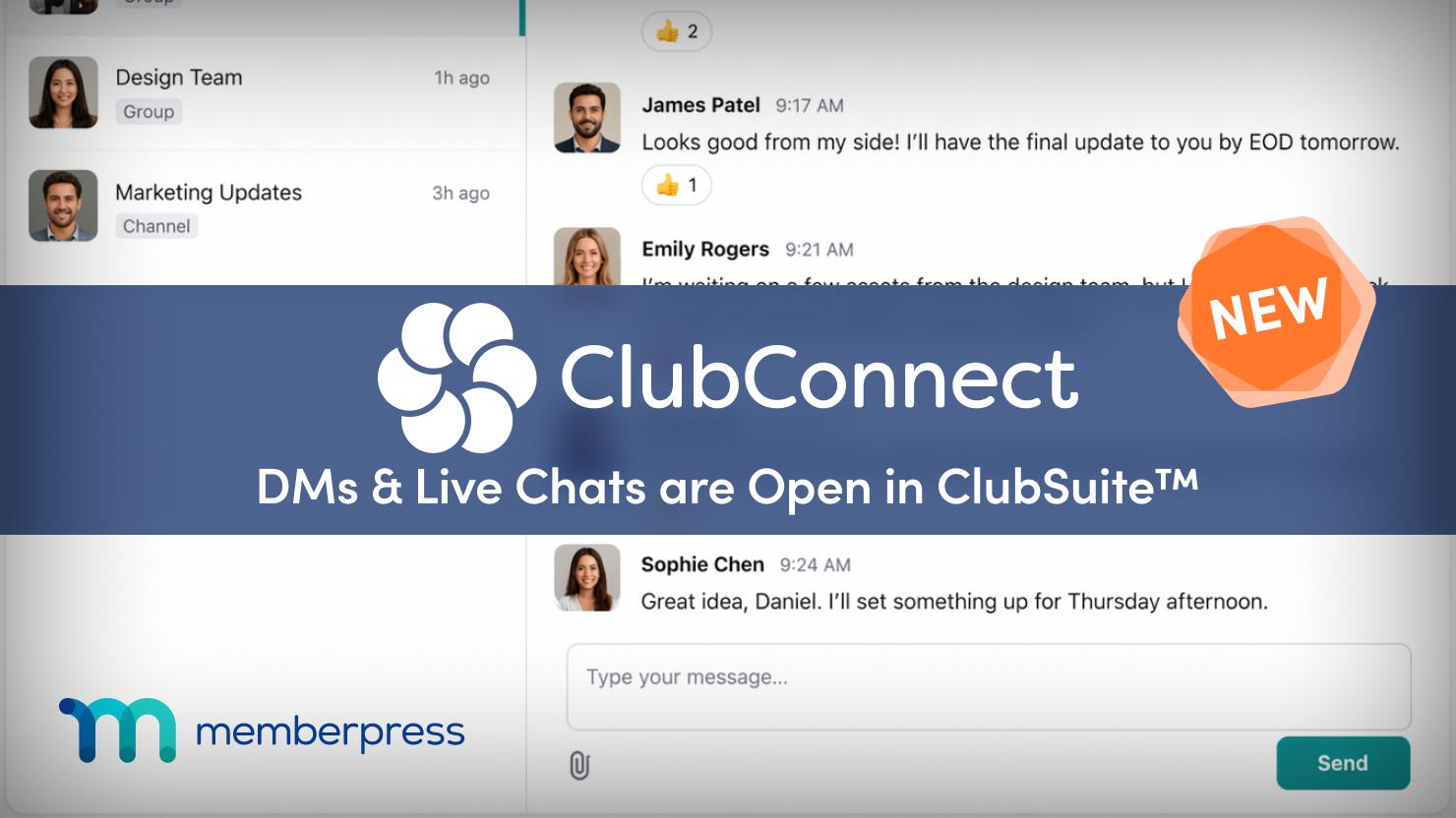 Imagen destacada de ClubConnect Direct Messaging