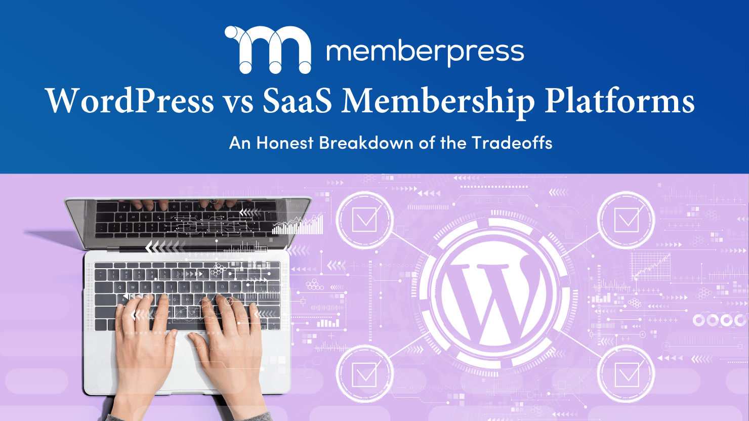 WordPress vs Saas Featured image