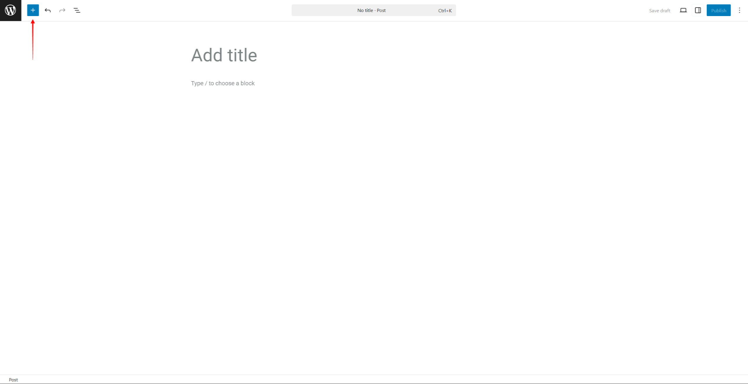 rlt-block-inserter | MemberPress The Block inserter icon in the Post editor